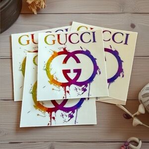 HANDMADE FASHION Set of 5 Vinyl Stickers
